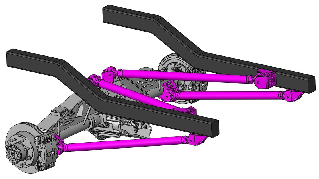 4 Link Suspension Kit - 4 Link Rear Suspension – TMR Customs