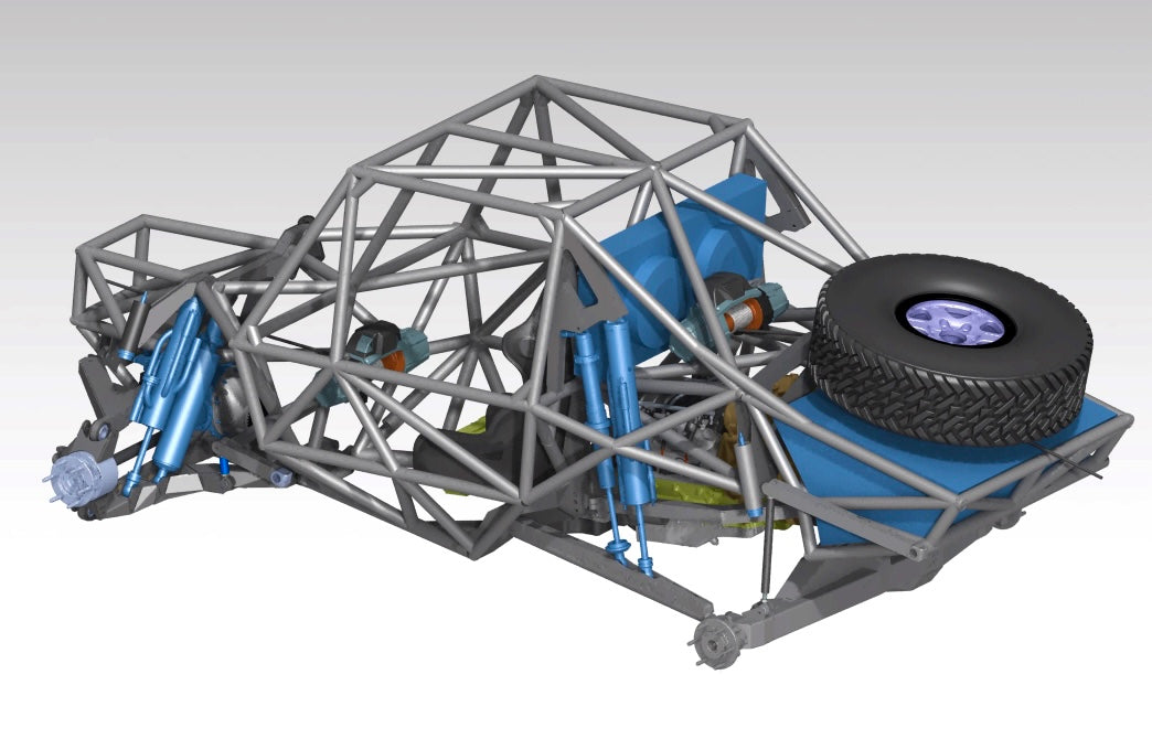 Tube Engine Frame Introducing The Paradigm: TMR Customs’ Ultimate IFS Tube Chassis Kit f ...