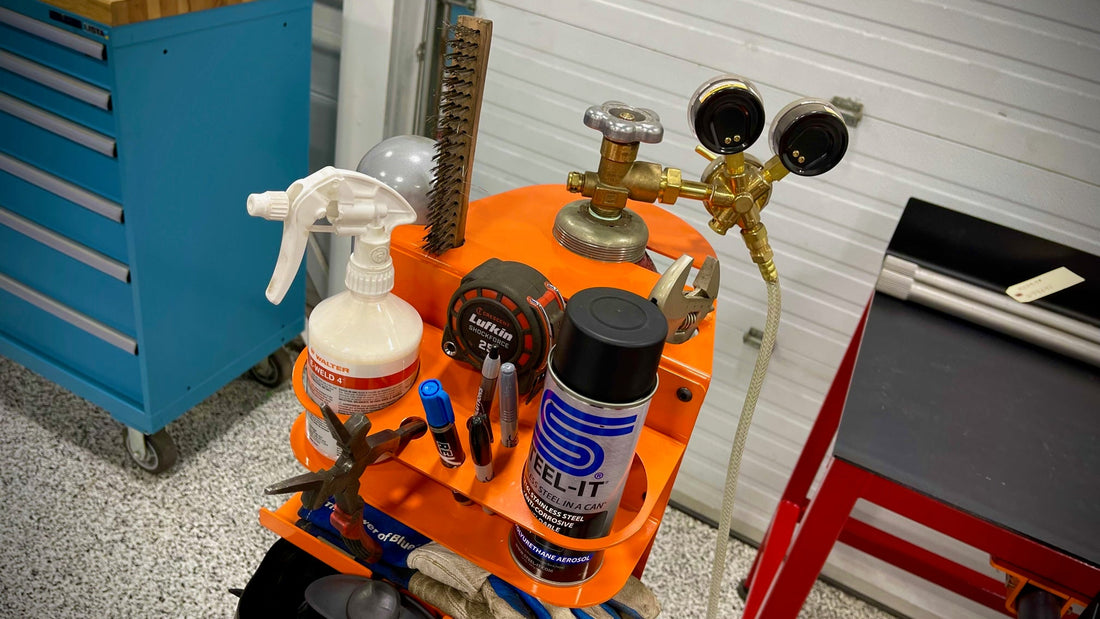 TMR Weld Bottle Organizer "The Whole Shebang"