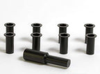 18-CURRENT 4 door Jeep JLU & Gladiator Delrin Door Hinge Liners & Removal Tool