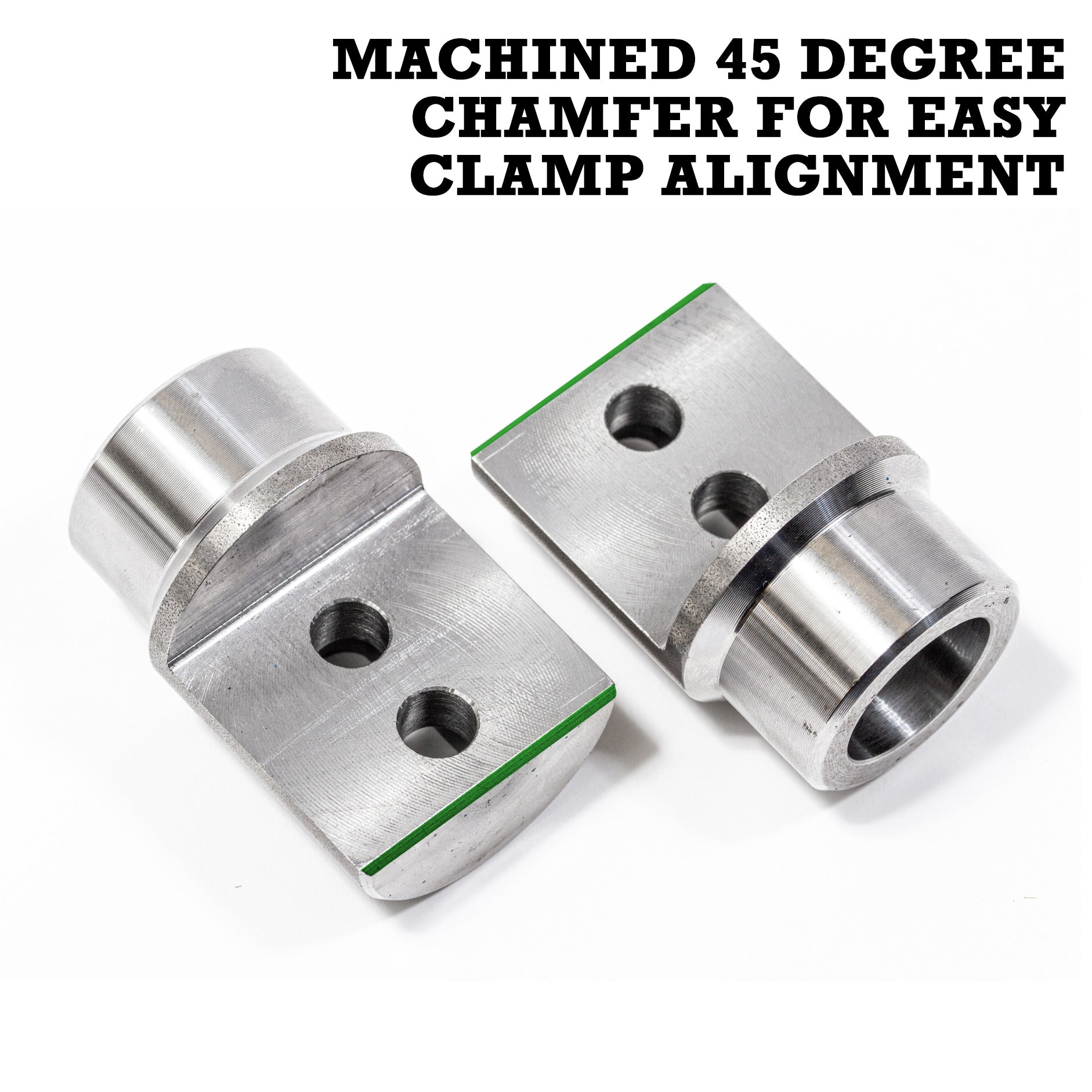 NON Interlocking ID Tube Clamp - Round