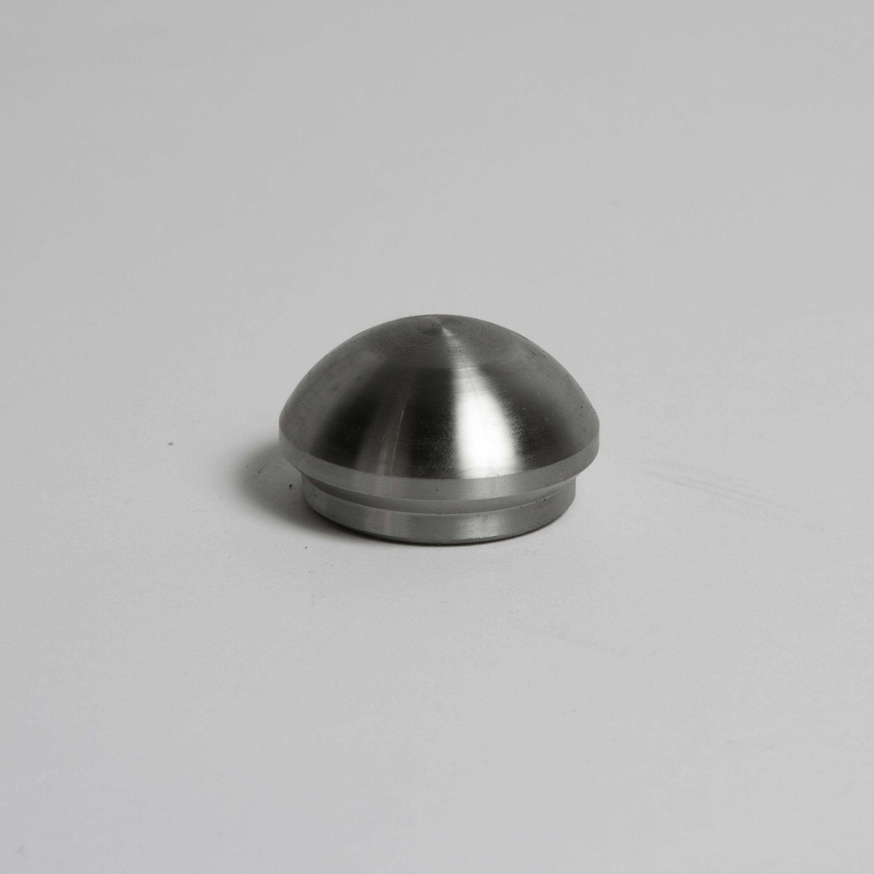 Weld In Steel Tube Caps - Ball End