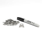 Weld On Zip Tie Tab/Cable Tie Tab - 25 PACK