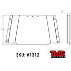 Jeep TJ/LJ Belly Up Transfer Case Skid Plate