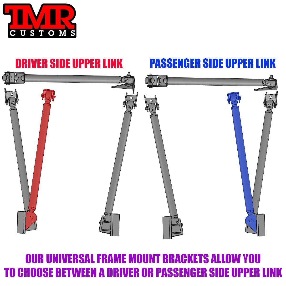 Frame Mounted 3 Link Brackets