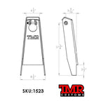 Universal Front Coilover/Shock/Strut Towers - STANDARD HEIGHT