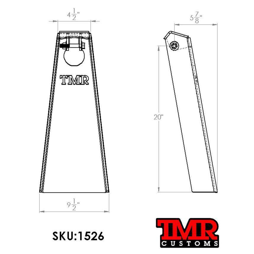 Universal Rear Coilover/Shock/Strut Towers - EXTENDED HEIGHT