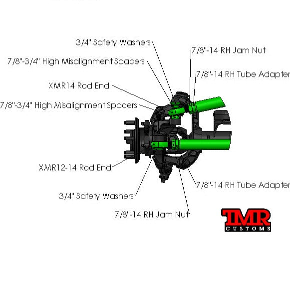 7/8" Heavy Duty Steering