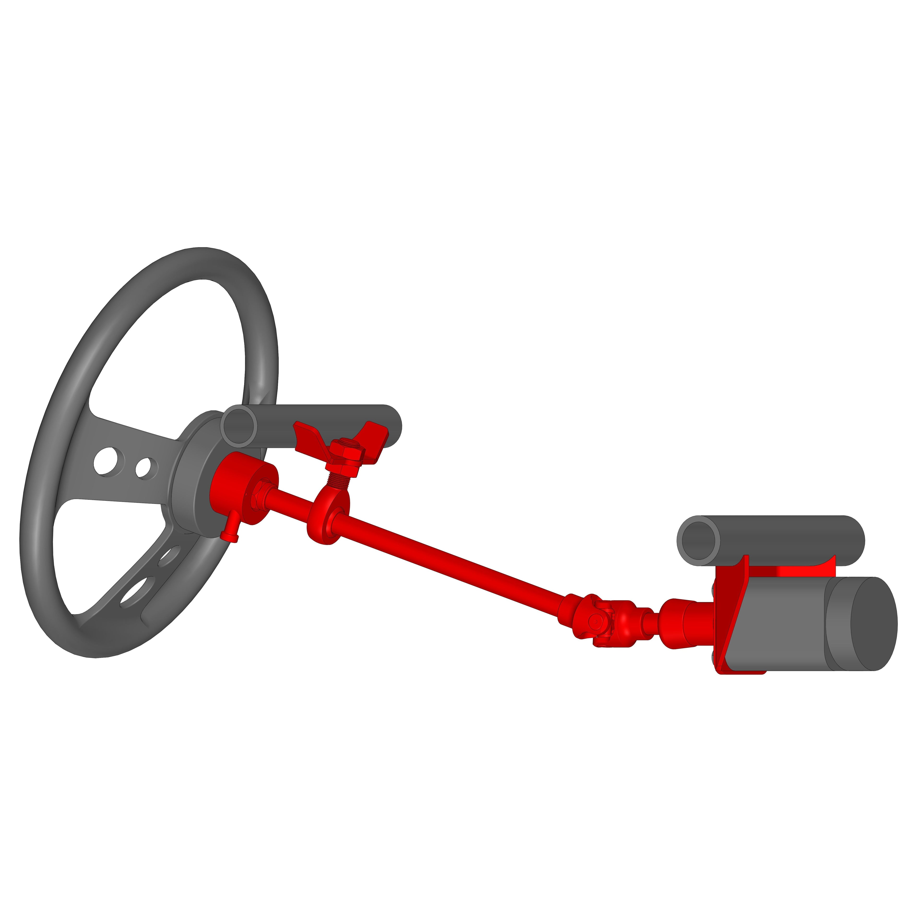 THE ARCHETYPE Steering Column & Orbital Mount