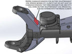 Jeep JK Inner C/Knuckle Gussets - FORMED