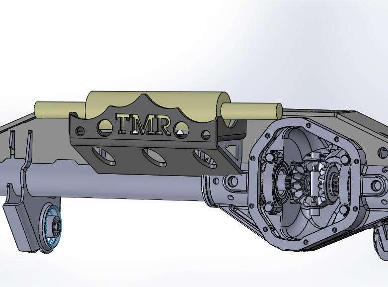 Universal Hydraulic Steering Ram Mount
