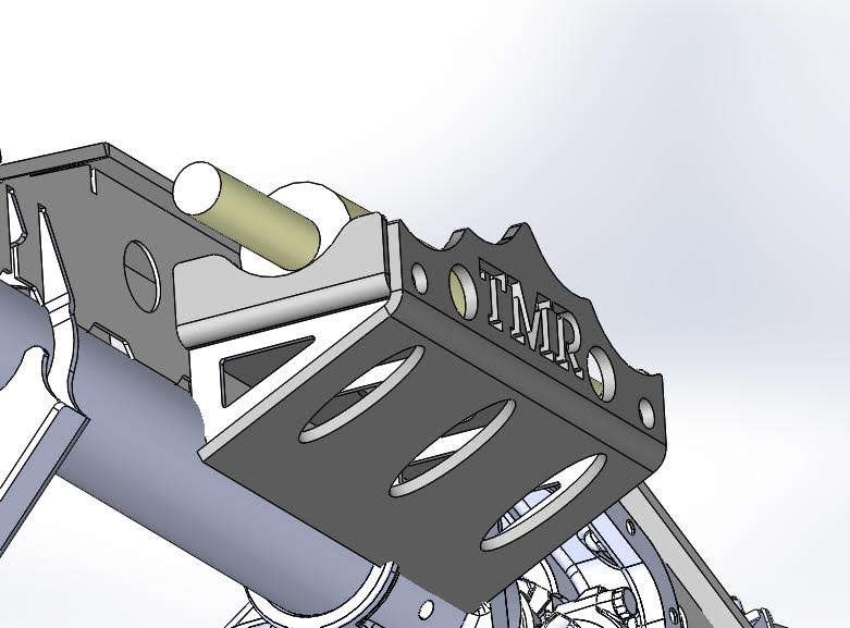 Universal Hydraulic Steering Ram Mount