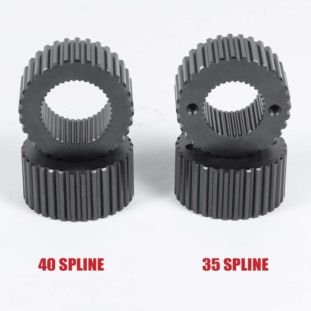 05+ FORD Dana 60 Drive Flange Kit - 35 Spline - Black