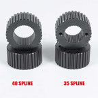 05+ FORD Dana 60 Drive Flange Kit - 35 Spline - Black