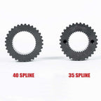 05+ FORD Dana 60 Drive Flange Kit - 35 Spline - Black