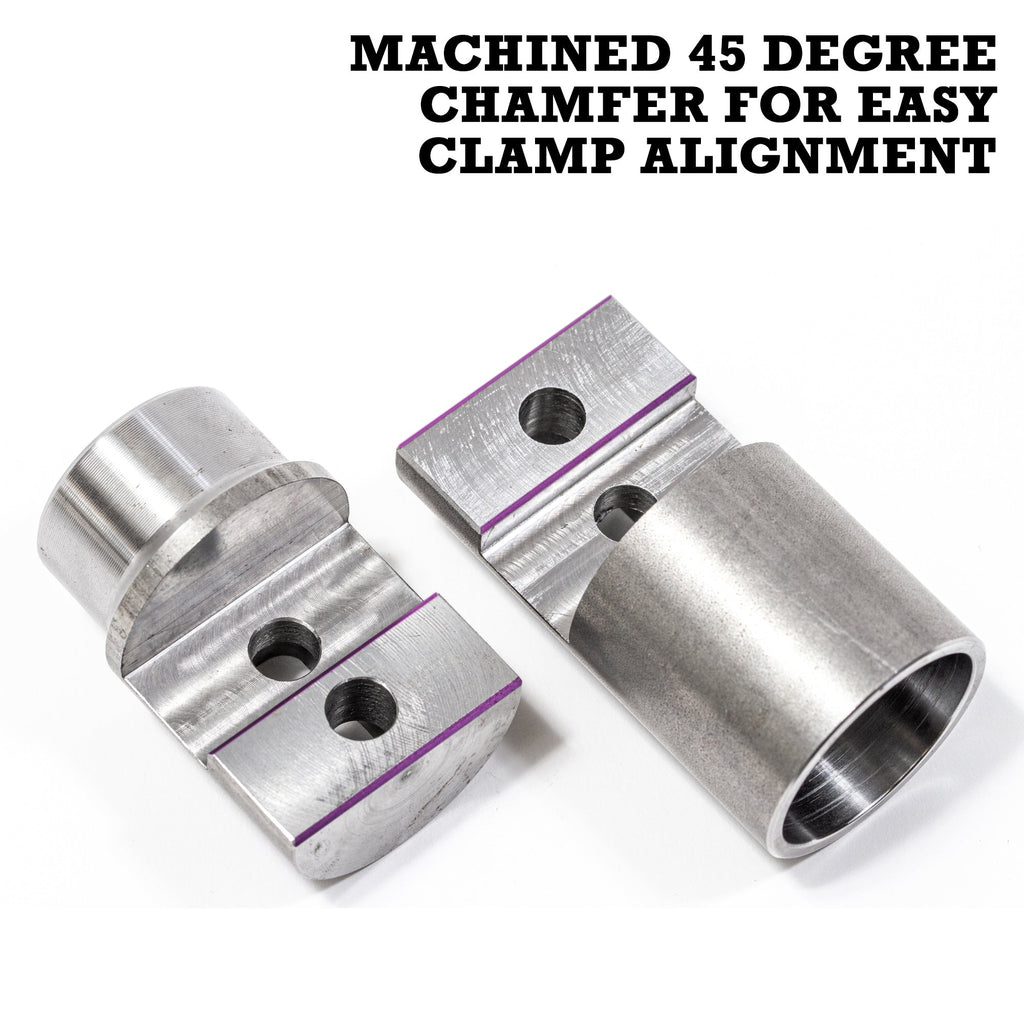 Notch Ready Interlocking ID Tube Clamp - Round