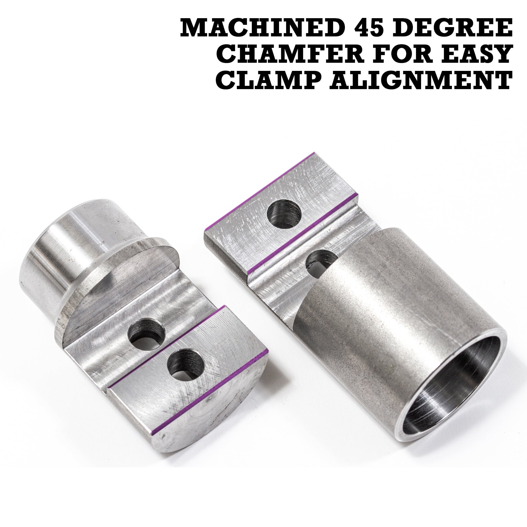 Notch Ready Interlocking ID Tube Clamp - Round