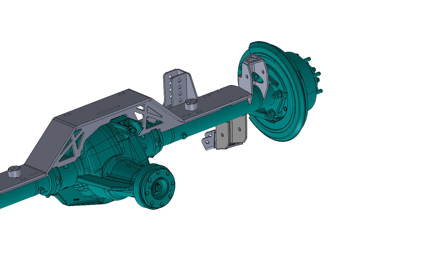 JK 1 TON Axle Swap Truss - Rear Sterling 10.25/10.5