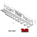14 Piece Wrench Organizer Rack