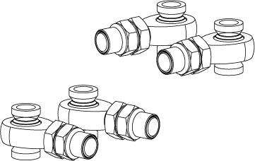 Crossover Steering for Weld On High Steer Arms