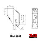 Universal Front Track Bar/Pan Hard Bar Kit