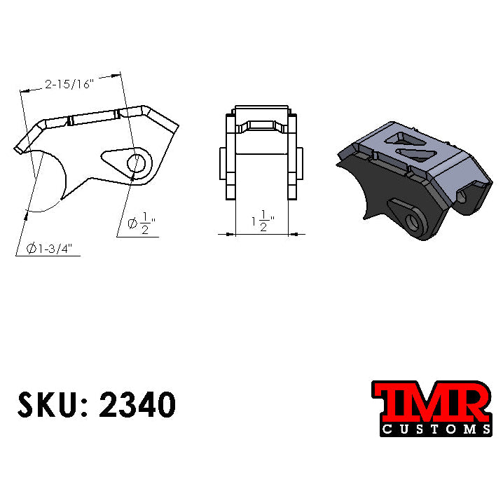 Tube Chassis Shock Brackets