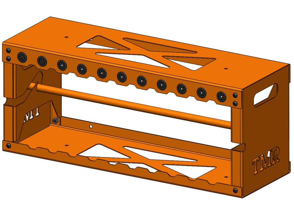 Large Wire Spool Organizer Rack