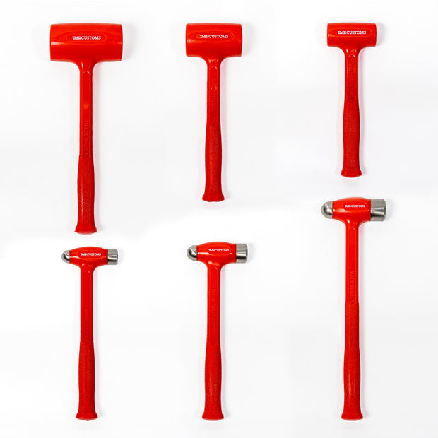 "BFH" Dead Blow & Ball Pein Hammer - 6 PIECE SET