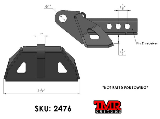 TOYOTA Trailer Hitch Skid Plate