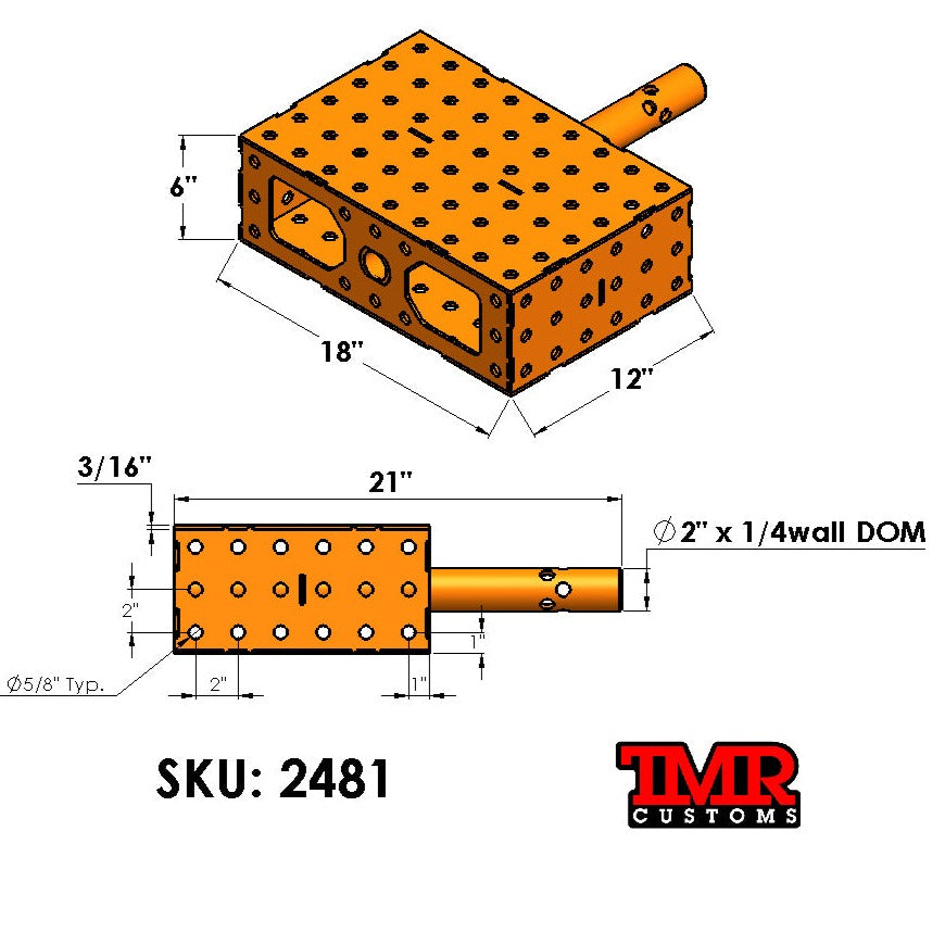 The Pitbull Receiver & Welding Fabrication Table