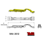 05+ Dana 60 LOW PROFILE FULL WIDTH Truss - FITS '05-'CURRENT FORD SUPER DUTY High Pinion