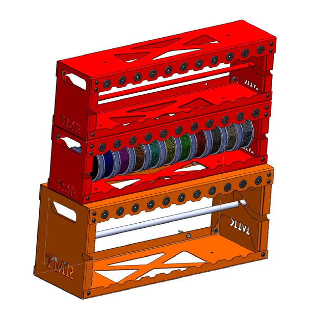 Small Wire Spool Organizer Rack