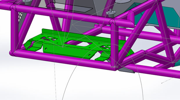 Universal Tube Chassis Winch Mount