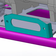 Tube Chassis/Bumper Fairlead Mount