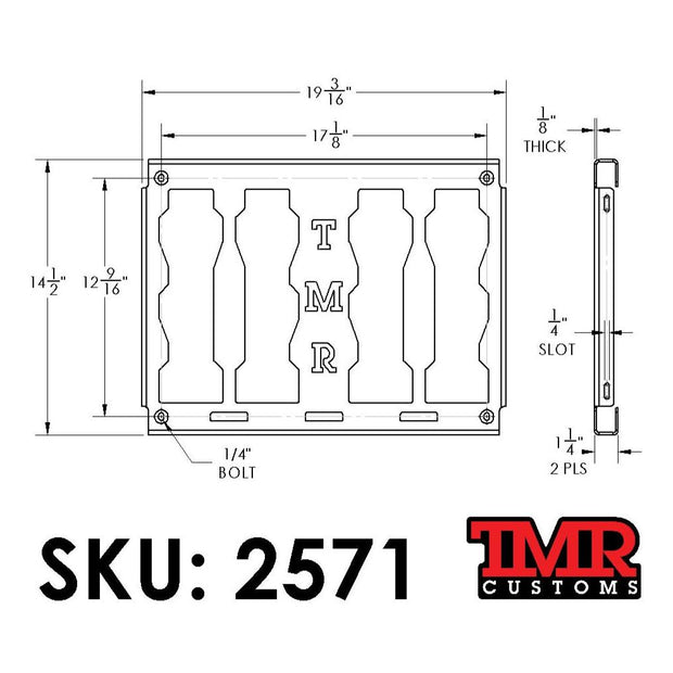 Milwaukee Packout Double Mount - Universal