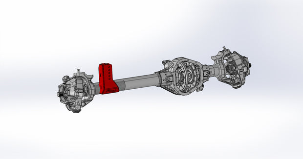 Adjustable Track Bar Bracket - Axle Mount - EXTENDED HEIGHT