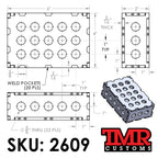 246 Blocks for Fabricators - 5/8" (16mm) Tooling