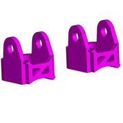 Axle Tube Shock Brackets (Perpendicular)