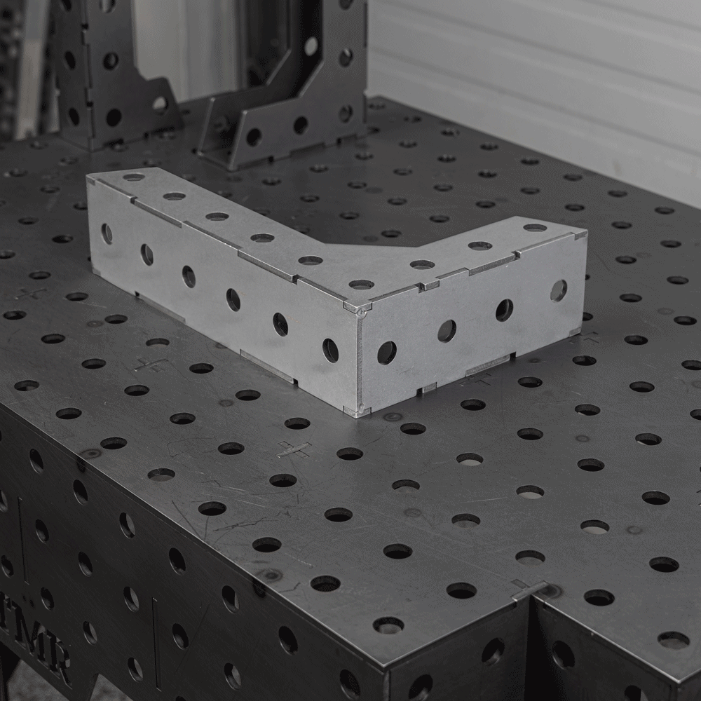 90° Fabrication Square - 12" x 8" x 3"