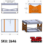 TMR Portaband Stand – Benchtop Table (FITS MILWAUKEE 2929-20)