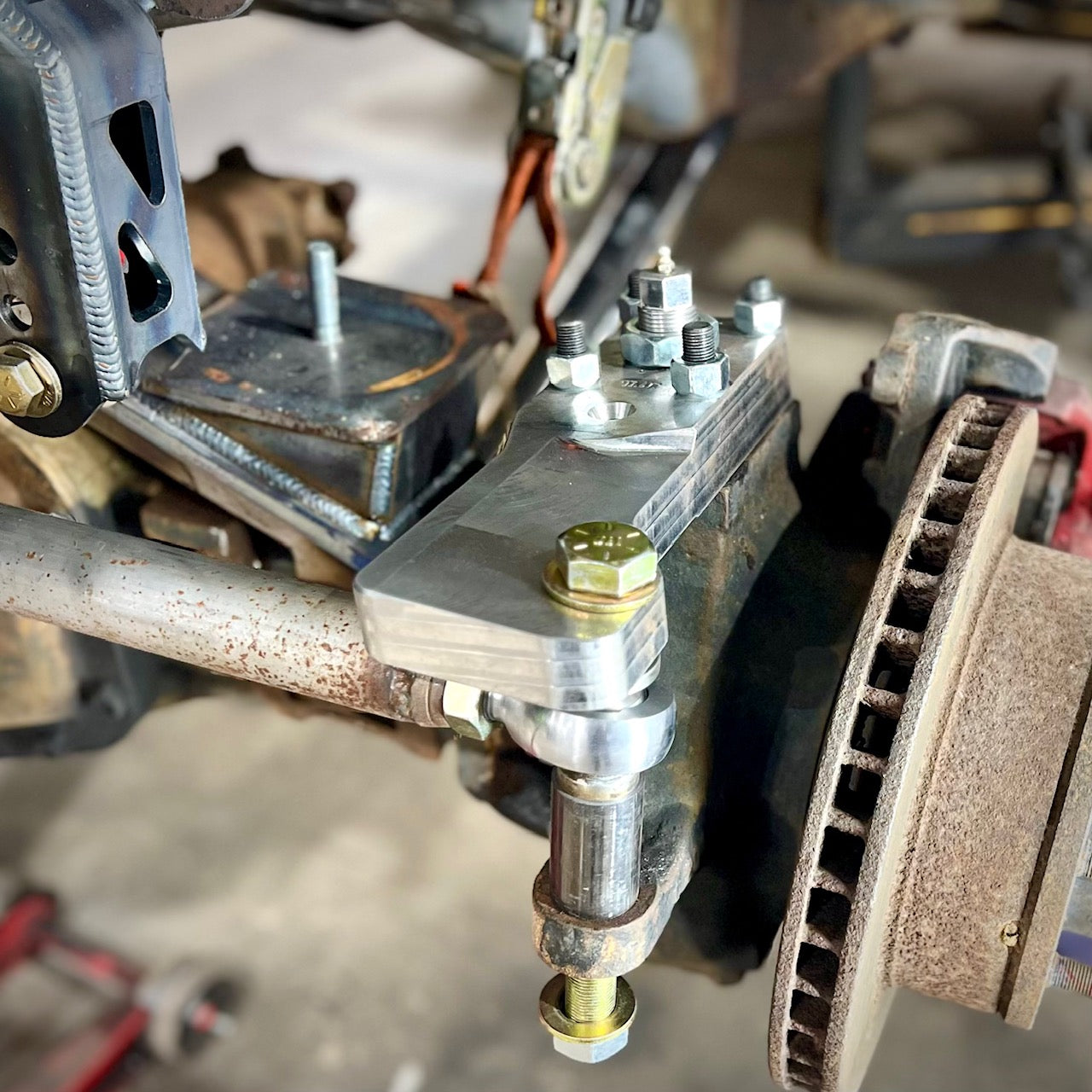 Dana 60 Double Shear High Steer Arm - KING PIN