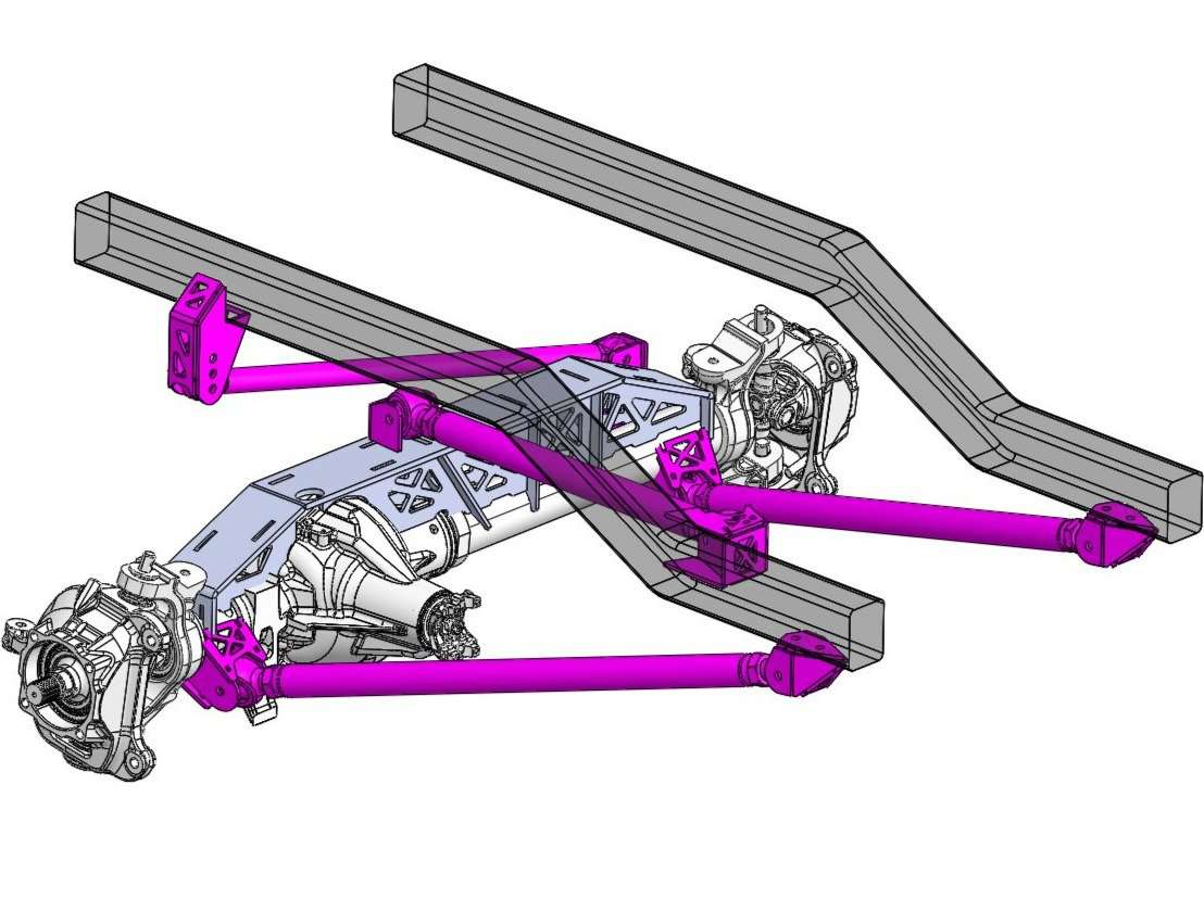 Universal 3 Link Kit (OPTION 2)