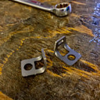 Stainless Steel Bolt On Zip Tie Tab/Cable Tie Tab - 50 Pack