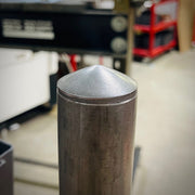 Weld in Steel Tube Cap - 1.5"