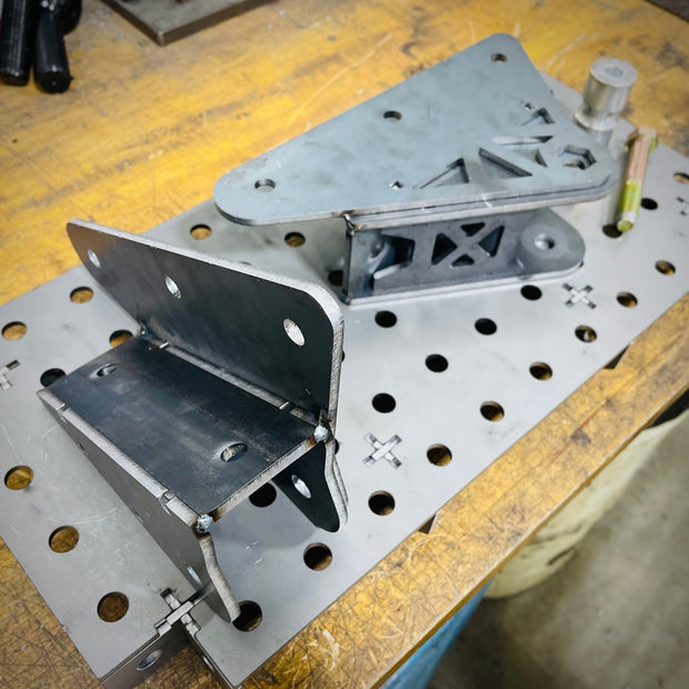 Universal DIY Traction Bar Brackets - Frame Mount