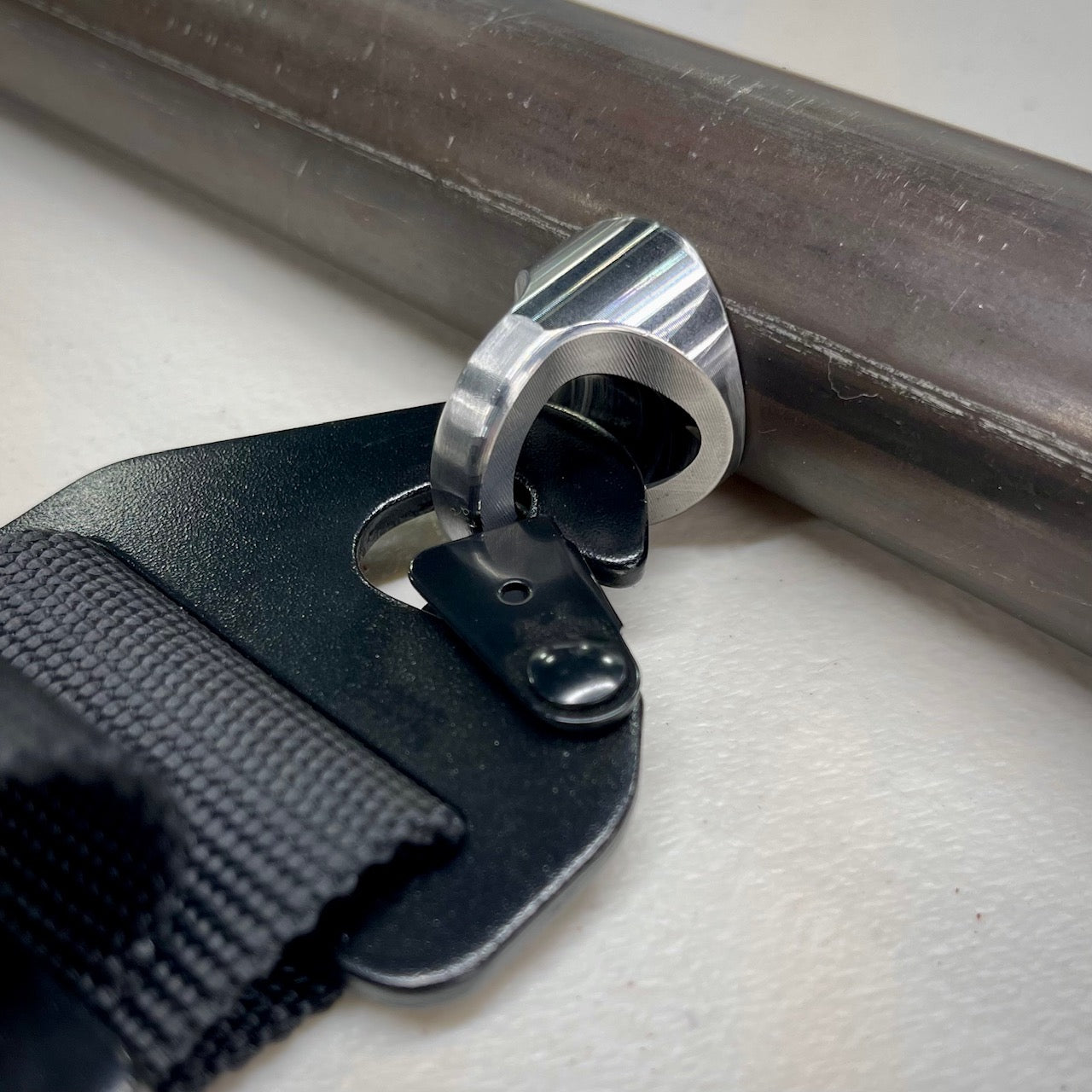 Weld On Eyelet for Clip-In Seat Belt - Type B