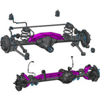 Jeep JK Axle Armor Kit - Dana 30 Front/Dana 44 Rear