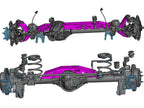 Jeep JK Axle Armor Kit - Dana 44 Front/Dana 44 Rear