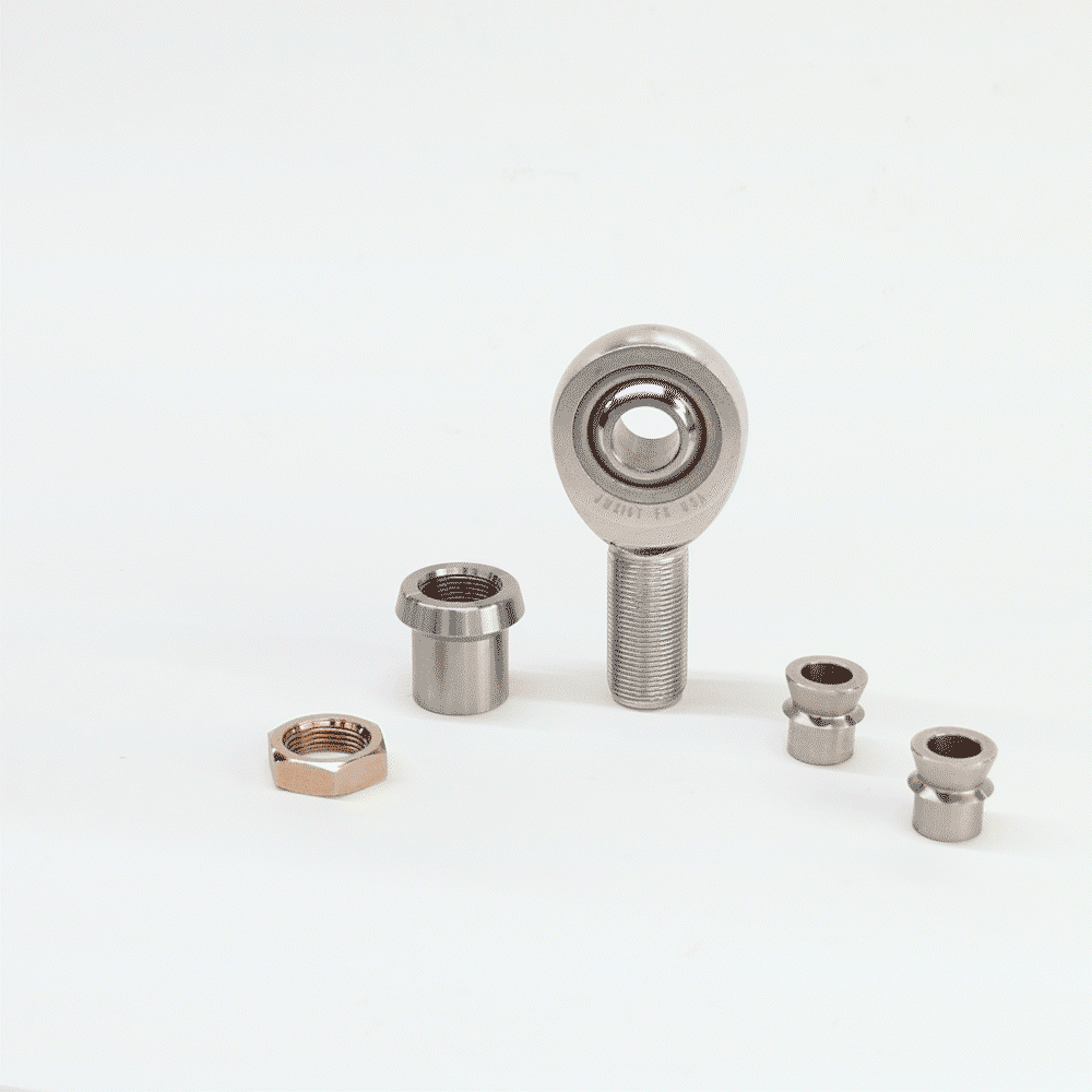 7/8” FK Rod End (Heim Joint) Package with Round Tube Adapter
