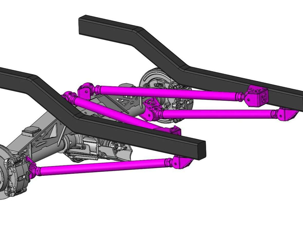 Universal Triangulated 4 Link Kit (OPTION 2)